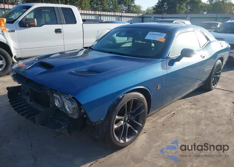 2021 Dodge Challenger R/T Scat Pack из США, поврежденный, VIN 2C3CDZFJ6MH618225